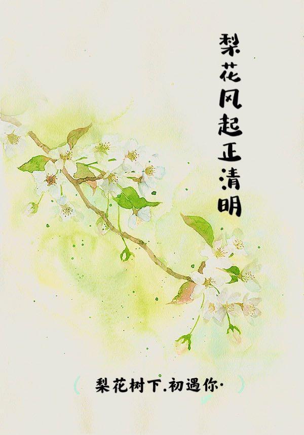 梨花风起正清明游子寻春半出城是什么节气